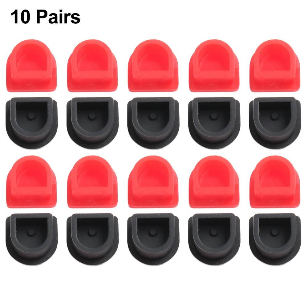 20PCS For Anderson-Style 50A Cable Fixings Red Black for Solid Line Use