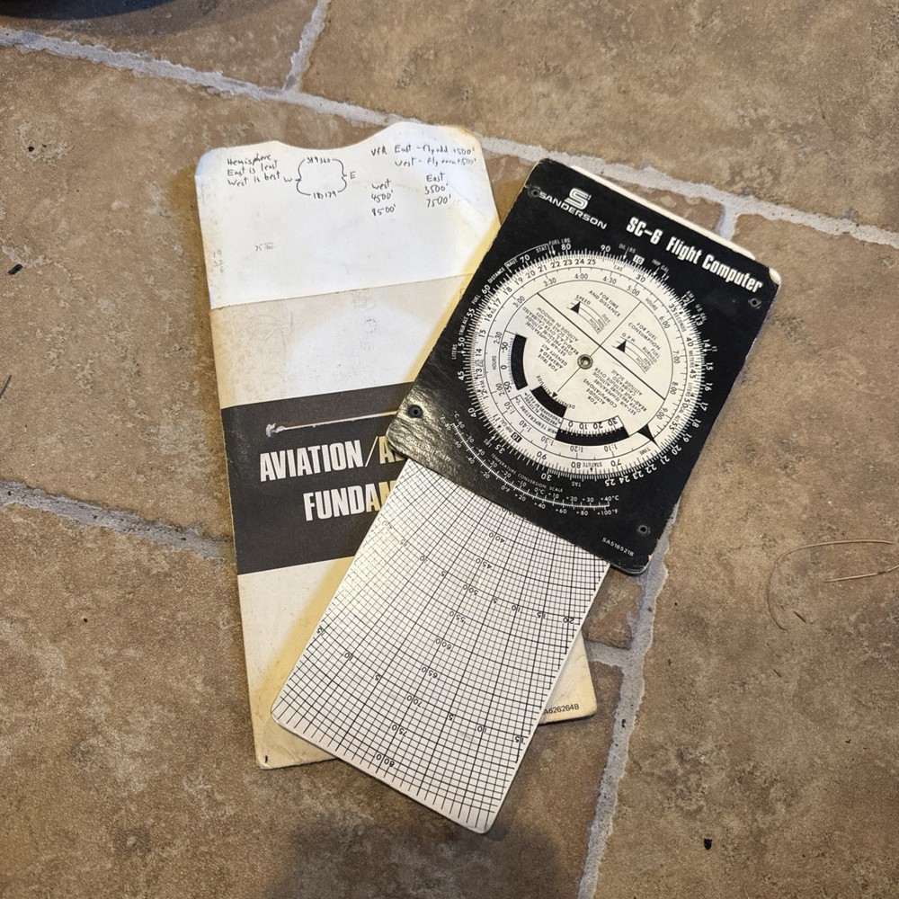 Sanderson SC-6 Flight Computer 1977