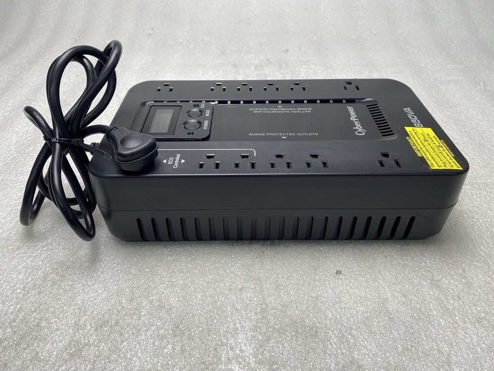 CyberPower EC850LCD Ecologic Battery Backup & Surge Protector UPS System
