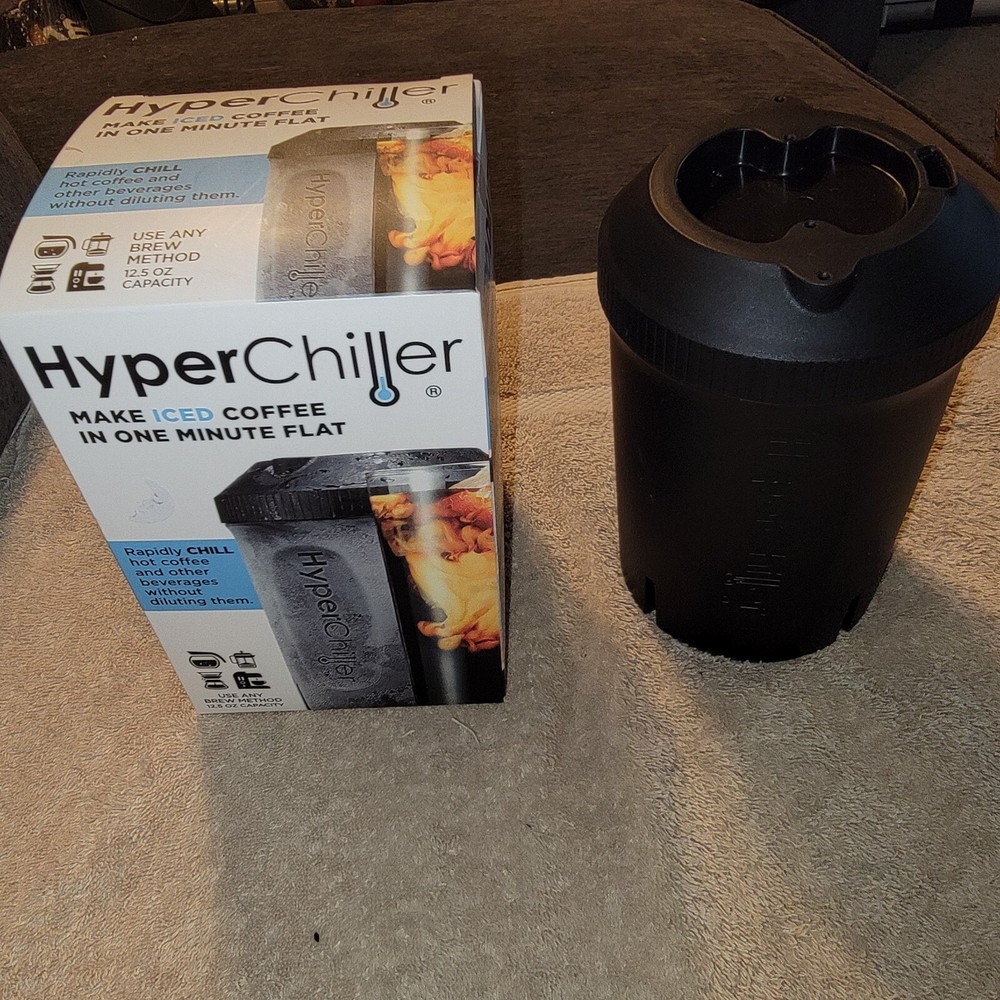 Hyper Chiller - Makes Ice Coffee Instantly. Drink chiller, Rapid Chill New
