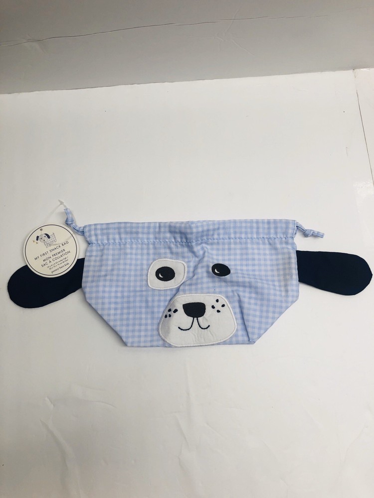 Pottery Barn My First Snack Bag, Blue,