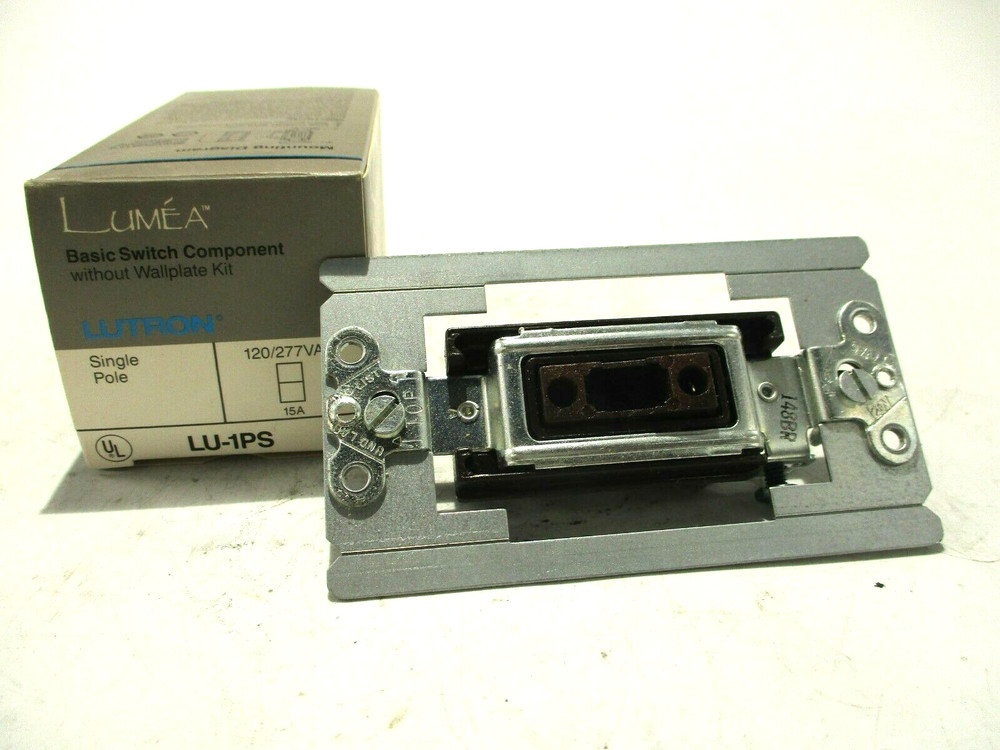 NEW LUTRON LUMEA LU-1PS BASIC SWITCH COMPONENT W/OUT WALLPLATE