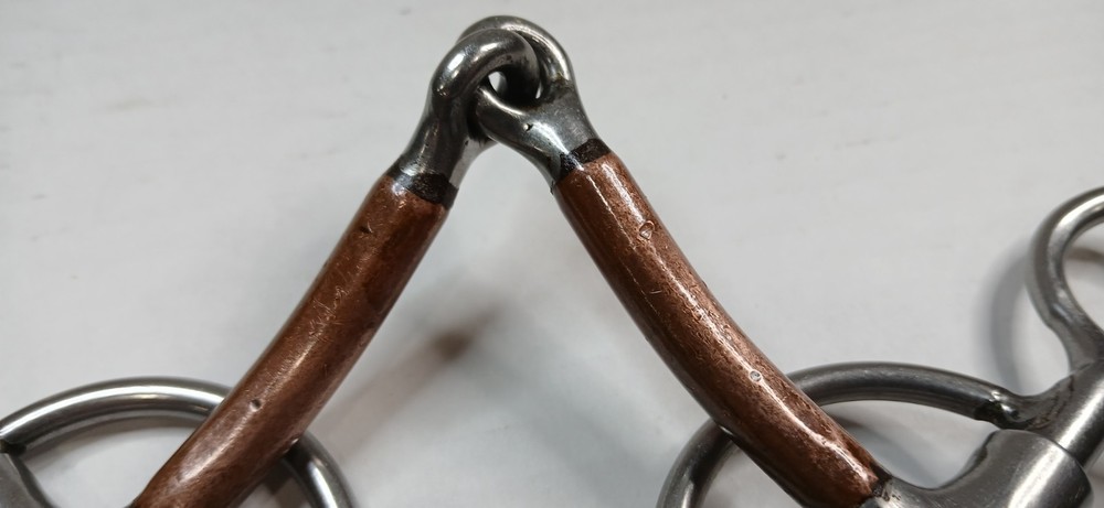 Bit Master BM 5” Shank Bit w/ Leather Curb Strap – Polished