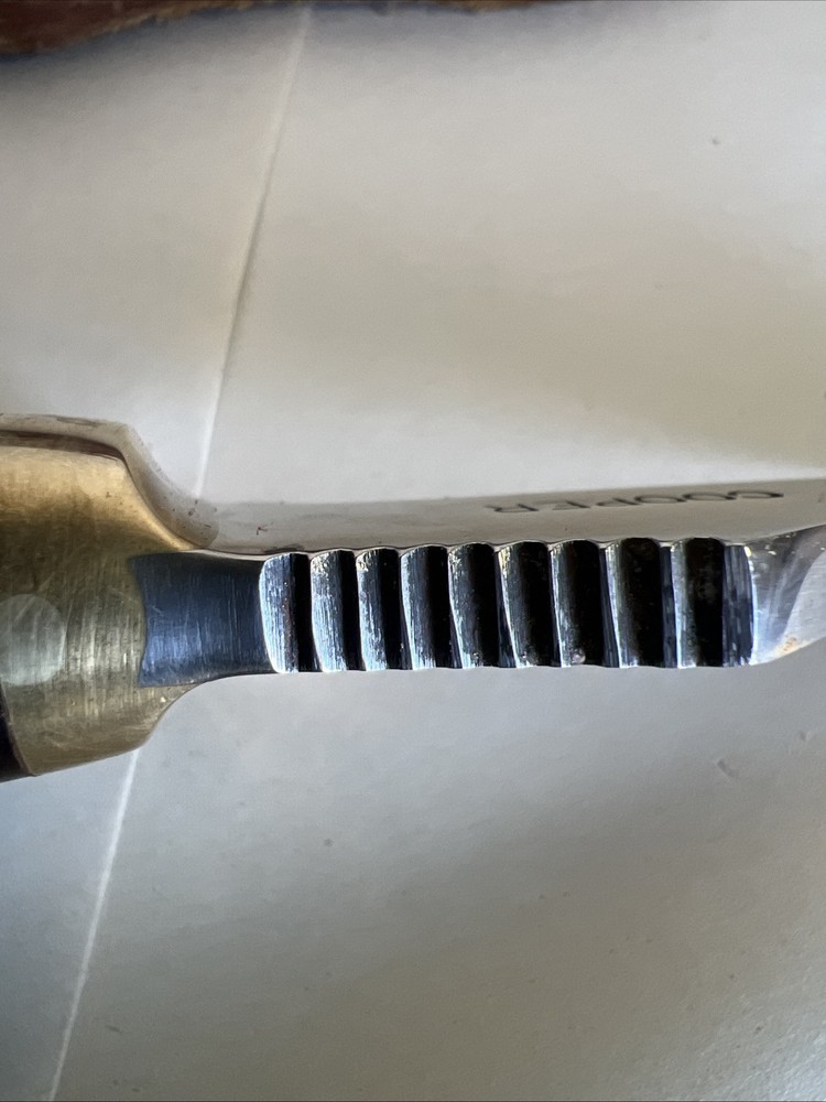 Vintage John Nelson Cooper Skinner Knife