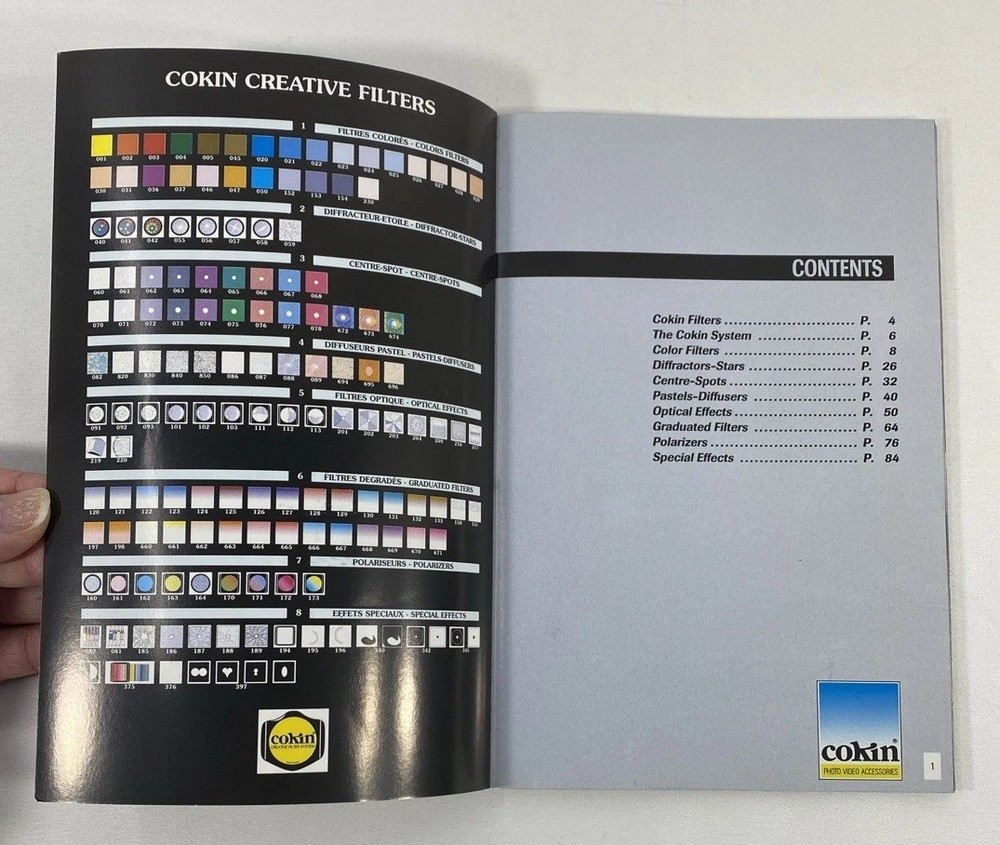 Cokin Creative Filter System ~ Manual Only ~ PB