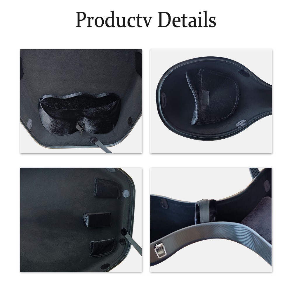 4/4 Cello Case with Wheels,straps and handle Strong Light Black