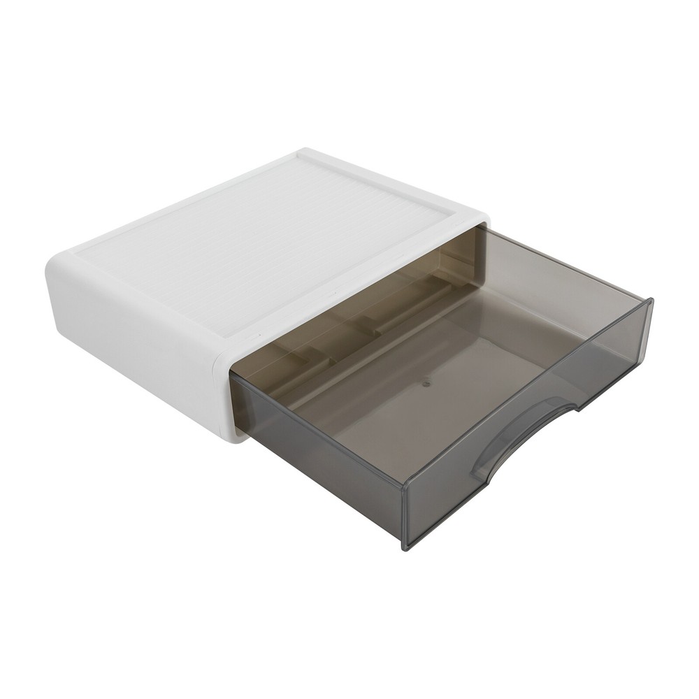 Stylish 6-Drawer Desktop Organizer - Modern Rectangular Storage Solution