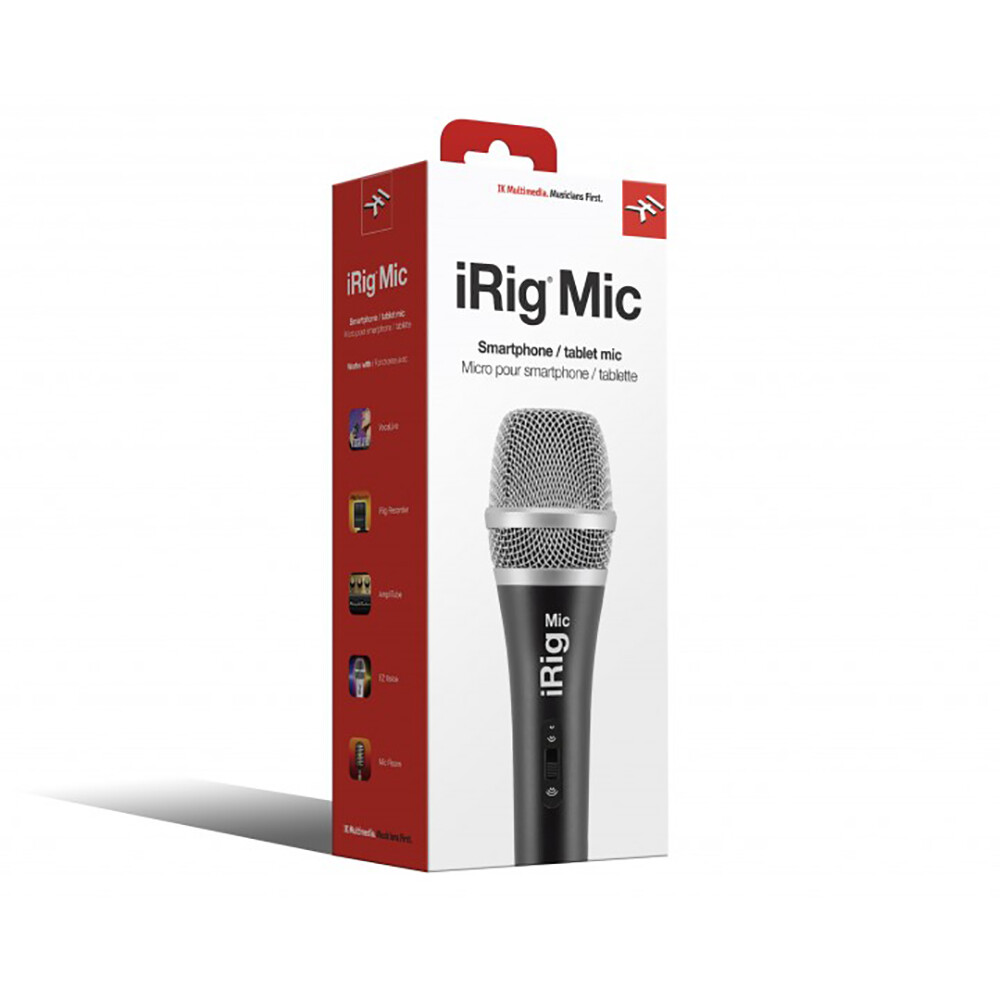 Mint IK Multimedia iRig Mic Handheld Microphone for iPhone, iPad and Android