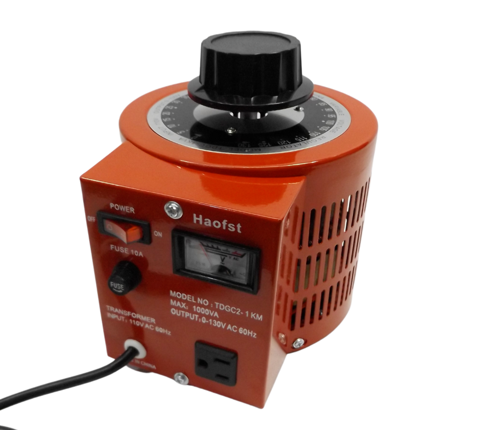 Haofst TDGC2-1KM Variable Transformer AC Voltage Regulator
