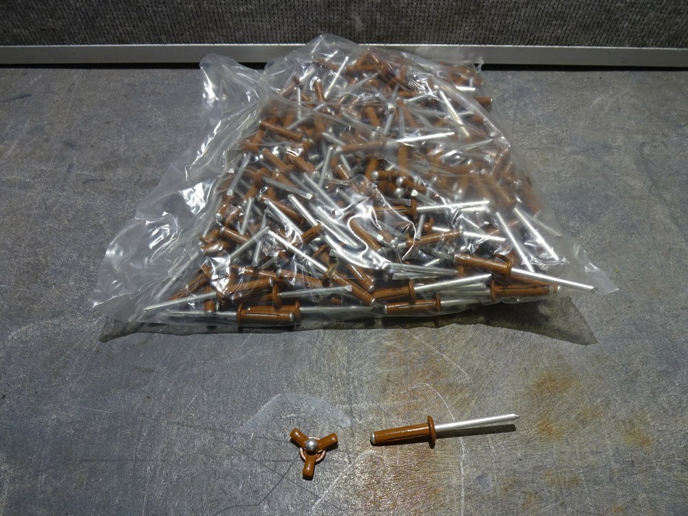 250 3/16 Exploding Head Aluminum Rivets Qty 250