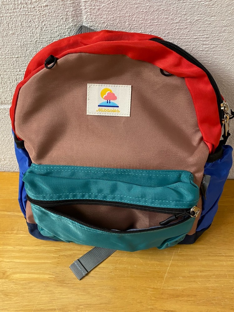 MIBASIES KIDS SMALL 15" MULTICOLOR BACKPACK - AGES 4-6