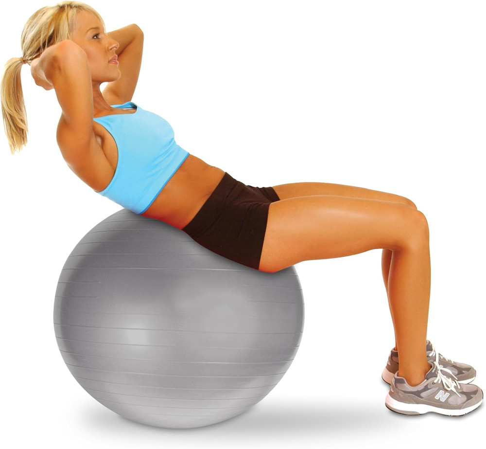 Fitness Stability Exercise Ball, 65Cm | Multiple Colors