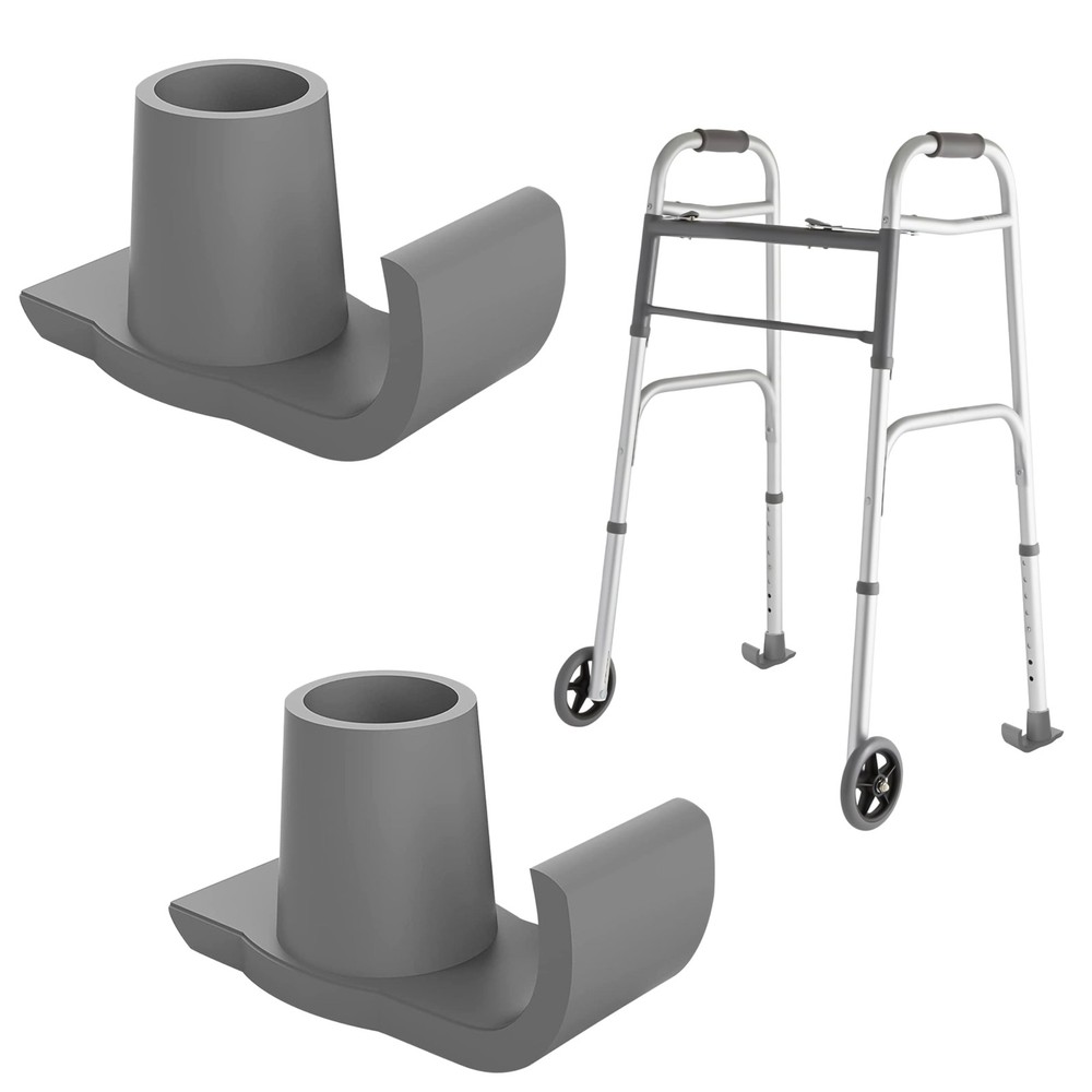 Walker ski Glides 2 Pack, Glide Ski Heavy Duty, Accessories...