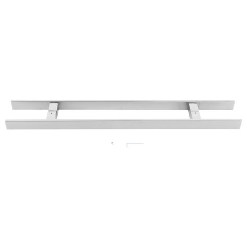 NEWStainless Steel Double Sided Push Pull Door Handle, H-shaped Door Pull Handle