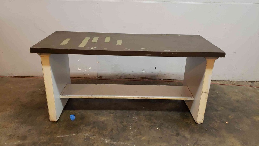 6' Brown and Gray Lab Table(1367AA)