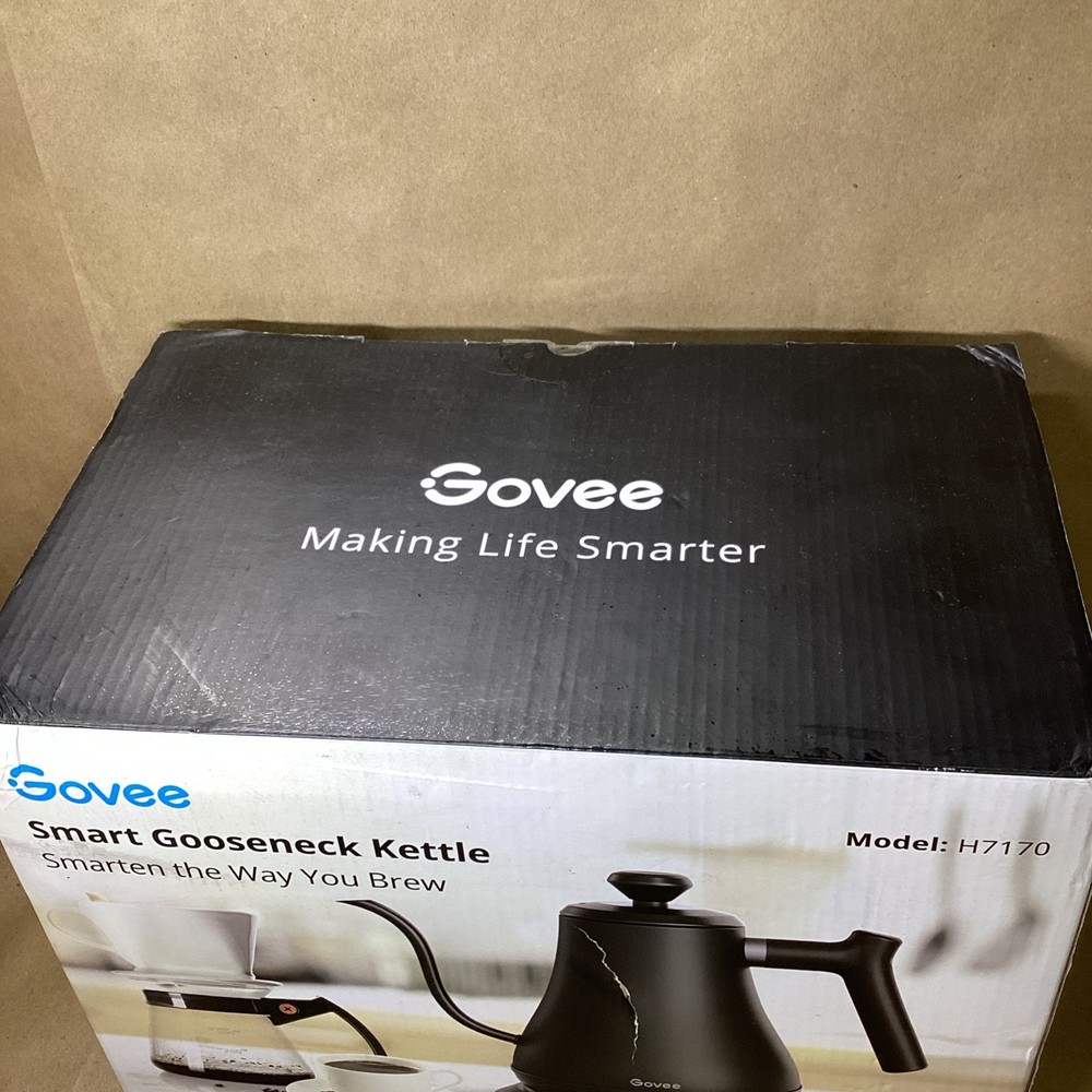 Govee Smart Electric Kettle, WiFi Variable Temperature Gooseneck Pour Over Kettl