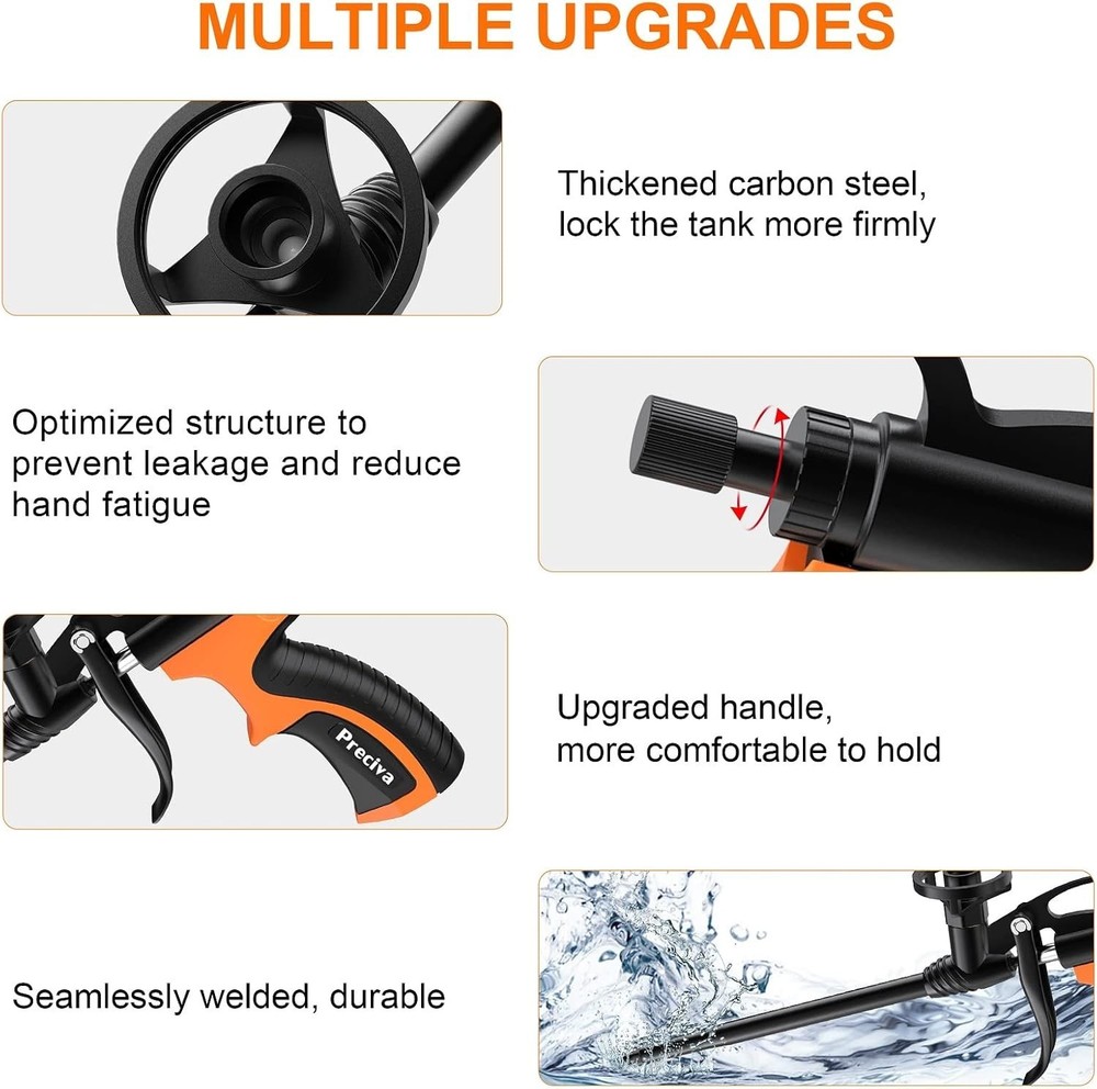 Precision Control Foam Gun with Easy Clean Features for Efficient Insulation