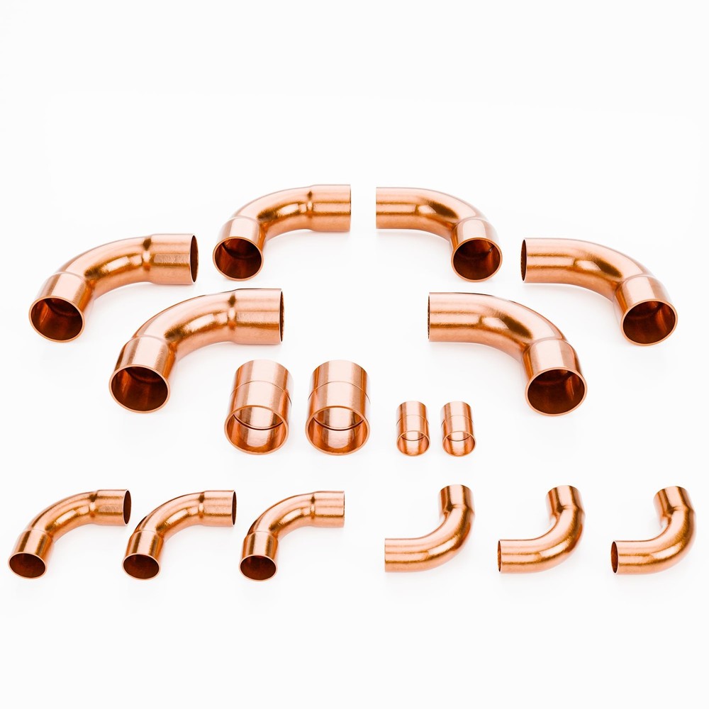 HVAC Copper Fittings, 3/8  3/4 for Air Conditioner Refrigeration
