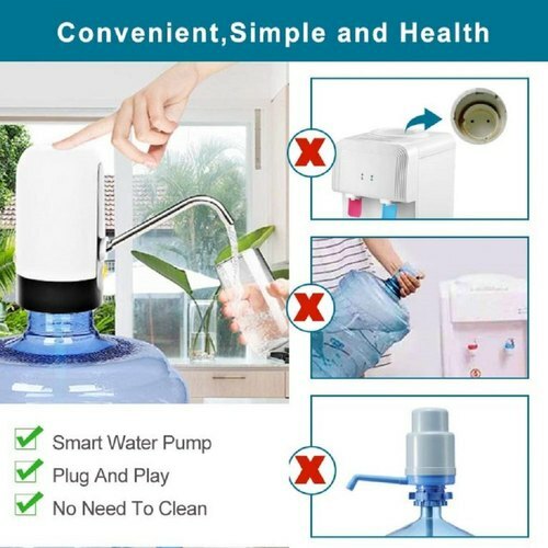 NEW Water Bottle Switch Pump Electric Automatic Universal Dispenser 5 Gallon USB