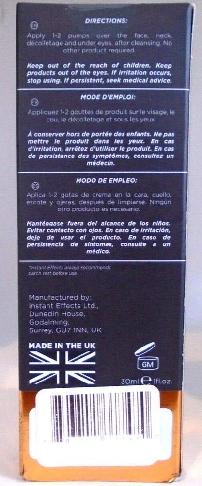 Instant Effects AM Energiser Day Cream 30ml 1 fl oz