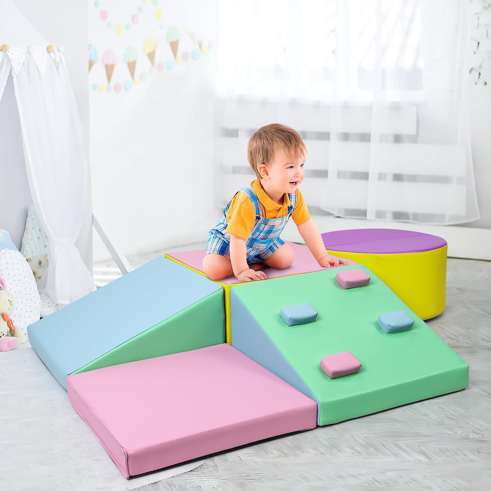 Foam Climbing Blocks for Toddlers 5PCS