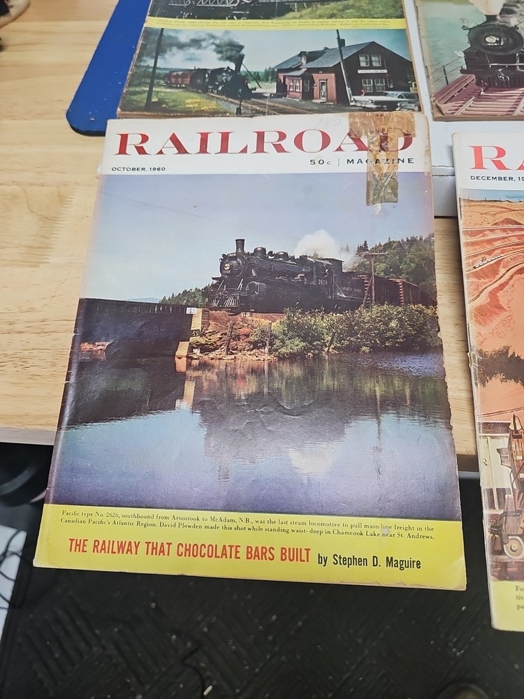 Railroad Magazine 1960 6 Issues Full Year.