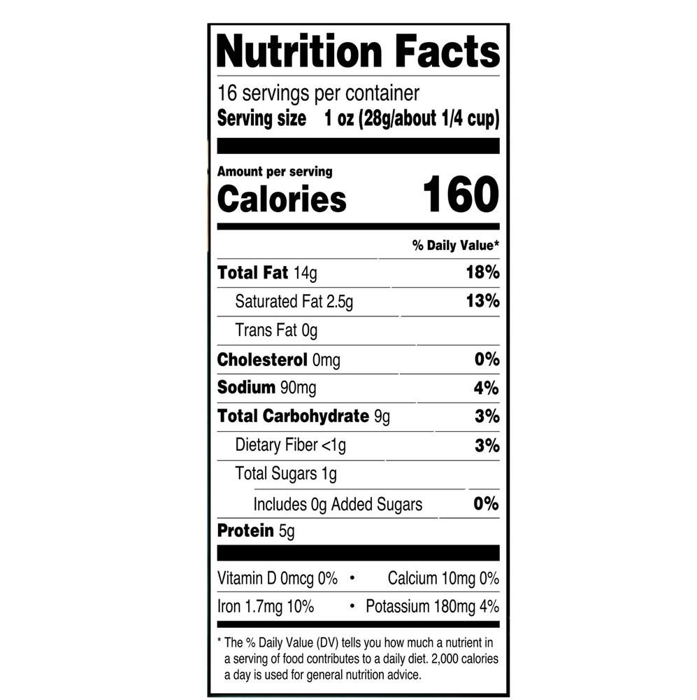 Great Value Salted Deluxe Whole Cashews, 16 oz