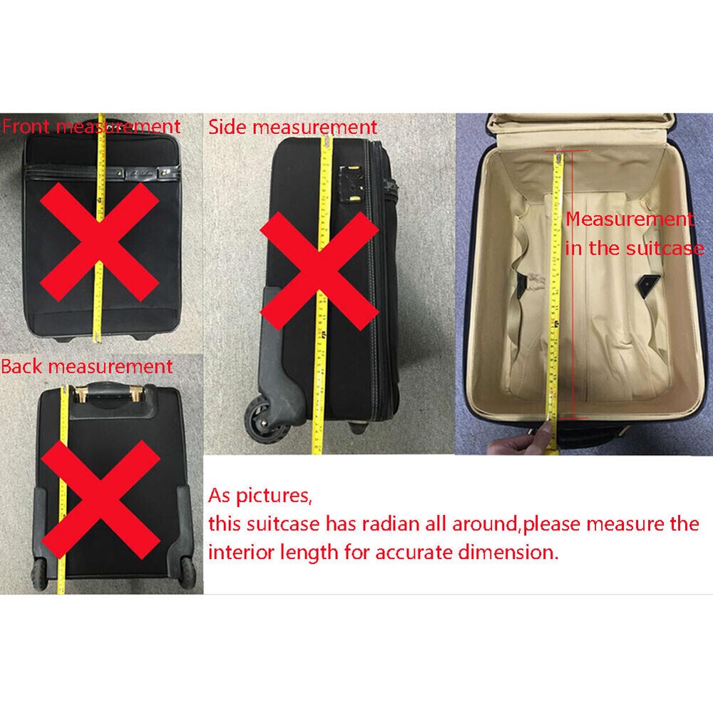 1X Luggage Telescopic Handle Replacement Suitcase Pull Out Handle Spare