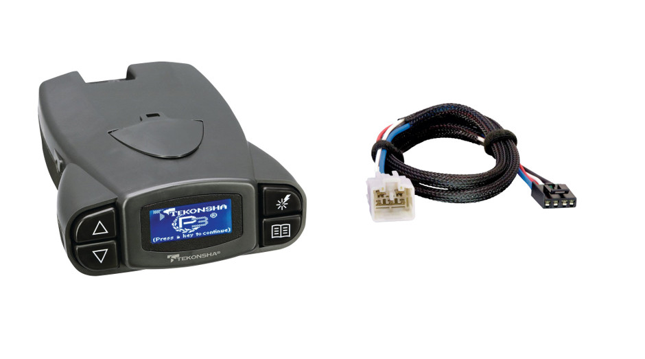 Tekonsha 90195 P3 Trailer Brake Controller + 3040 Wiring Harness
