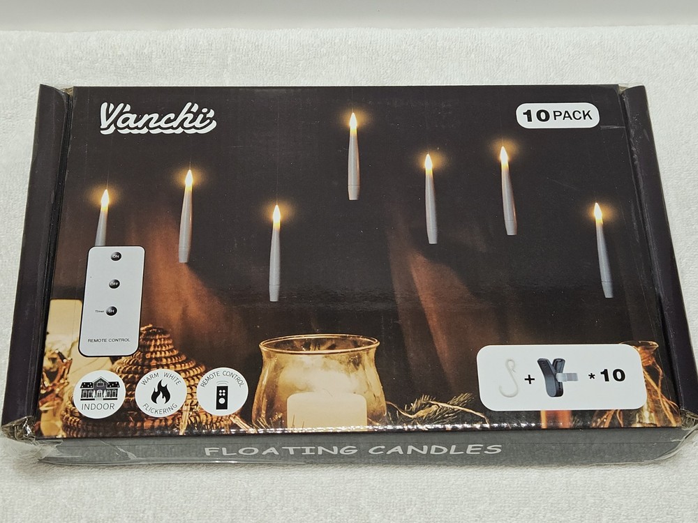 Vanchi Floating Candles 10 Pack