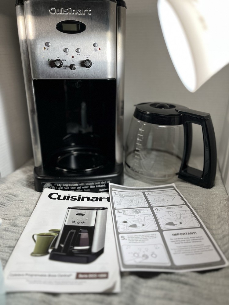 Cuisinart DCC-1200 Brew Central 12-Cup Programmable Coffee Maker Tested Works