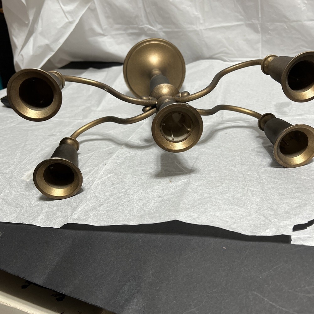 Vintage Godinger 5 Arm Candelabra