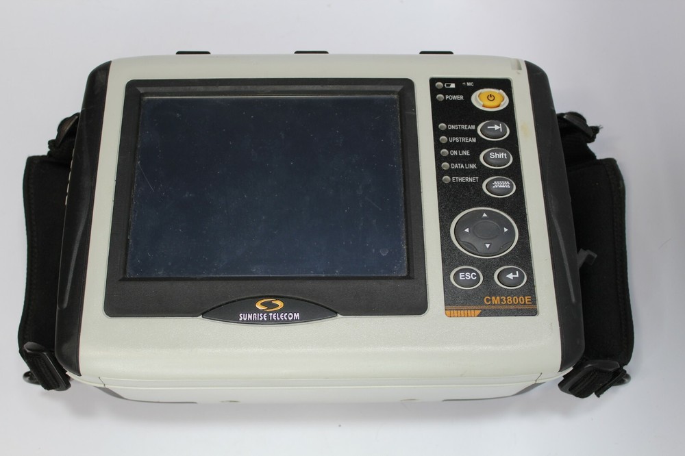 Sunrise Telecom CM3800 DOCSIS 3.0 Cable Modem Analyzer CM-3800 - Powers On