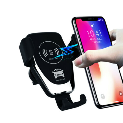 Automatic Clamping Wireless Car Charger Stand with 10W Fast Charging Capability