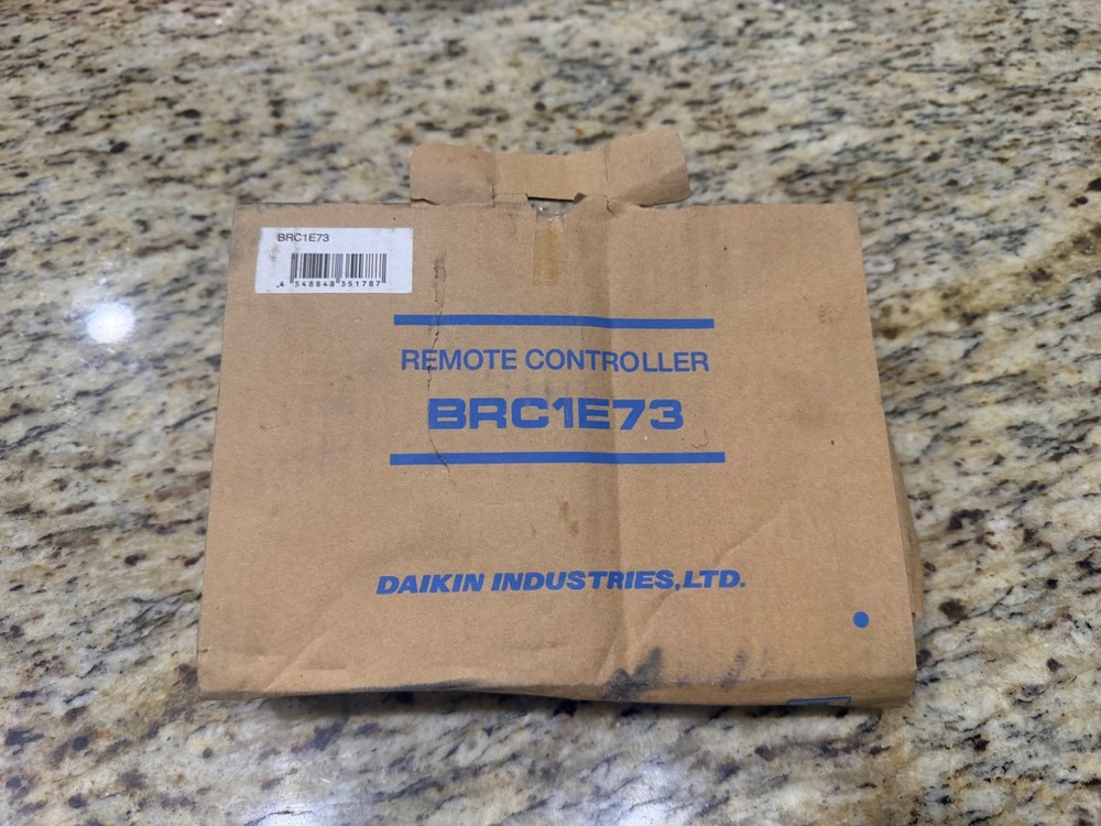 Daikin VRF Navigation Wired Remote Controller BRC1E73, New, Not-Opened