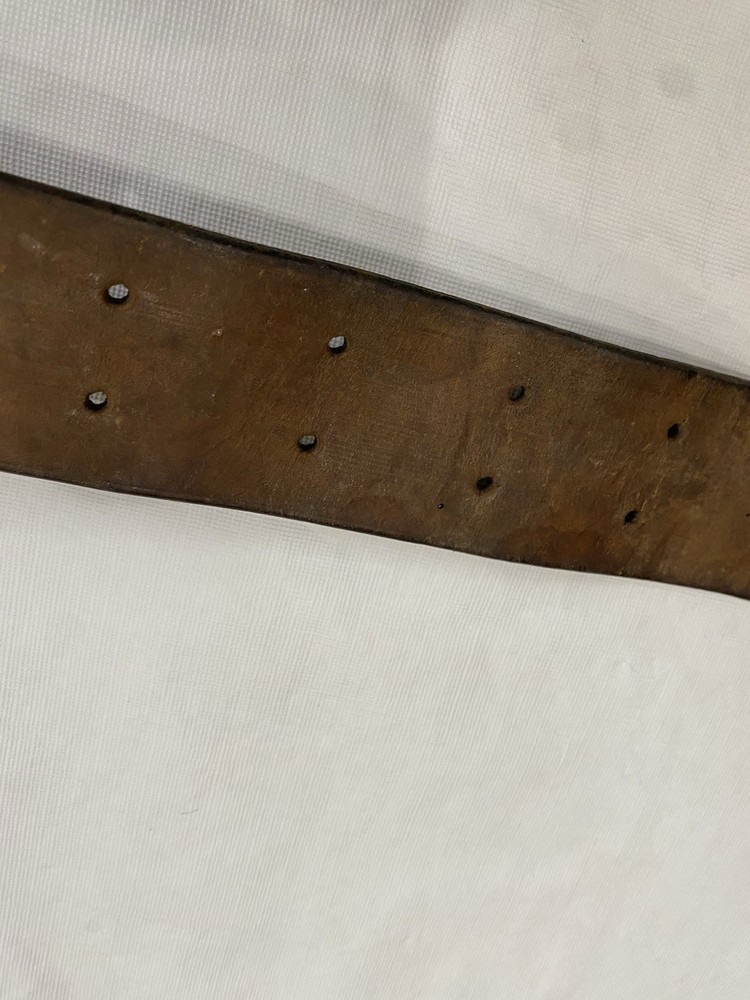 WWII German Leather Belt Dated 1939