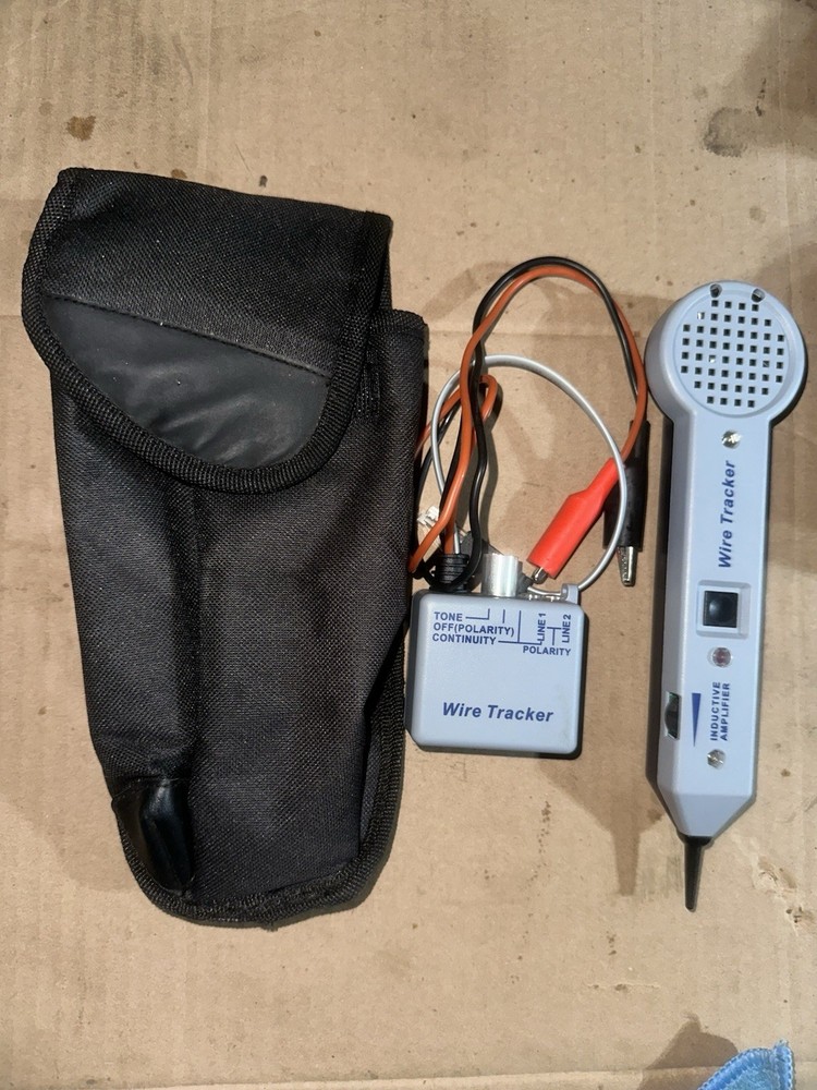 Inductive Amplifier Network Cable Tester Wire Tracker Toner Tone Generator 200EP