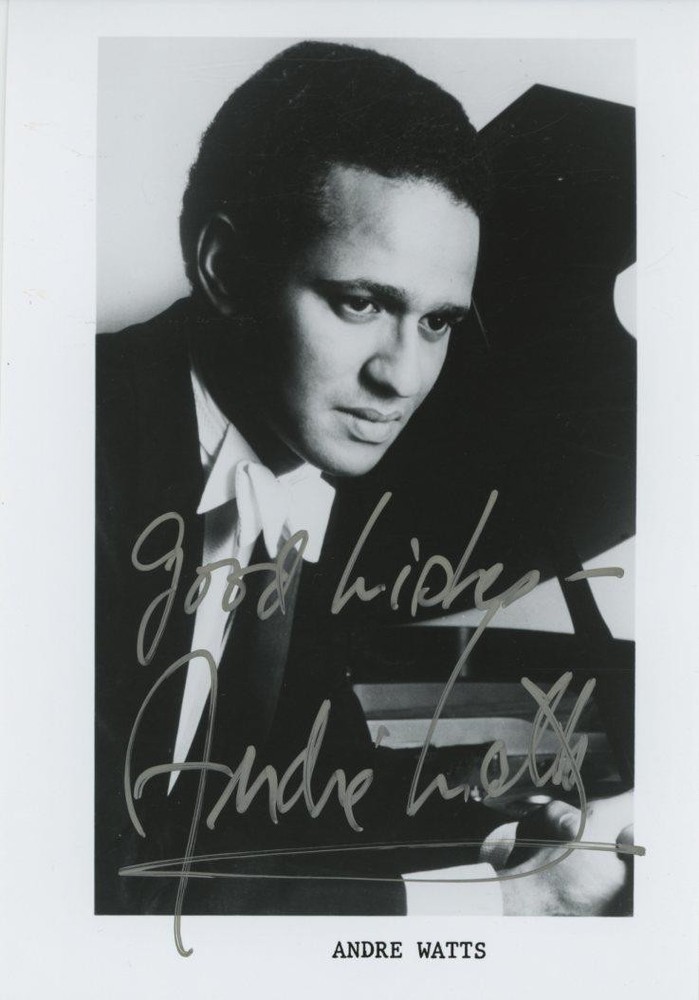 André Watts- Signed Photograph