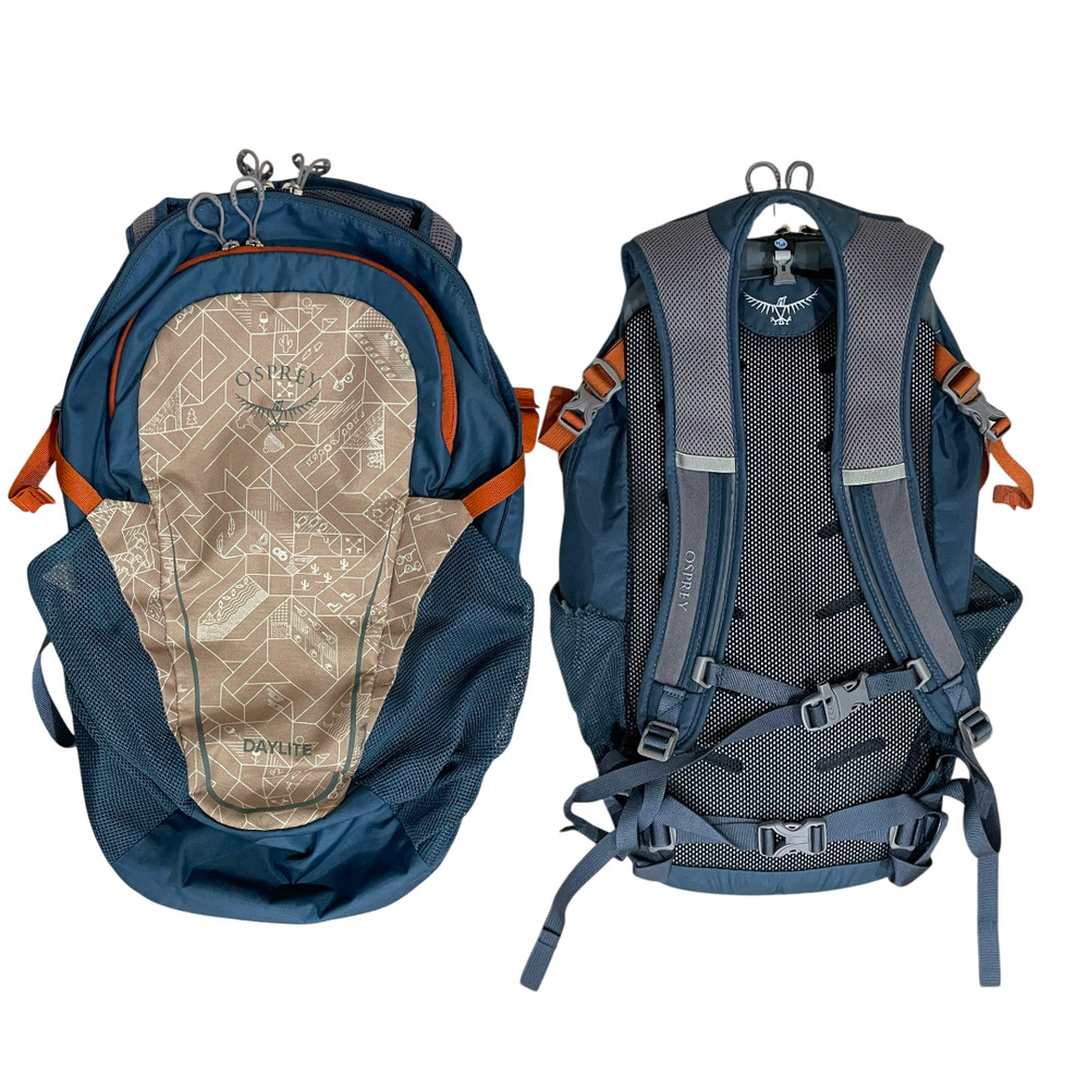 Osprey Daylite Lightweight Backpack H2O Hydration Ready Pack Hiking Camping GUC