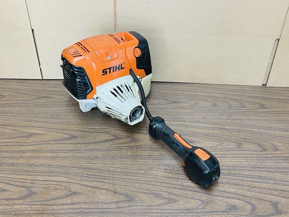STIHL FS91R Trimmer Engine Head For Project - Started Up - 28cc Read Notes 🛠️