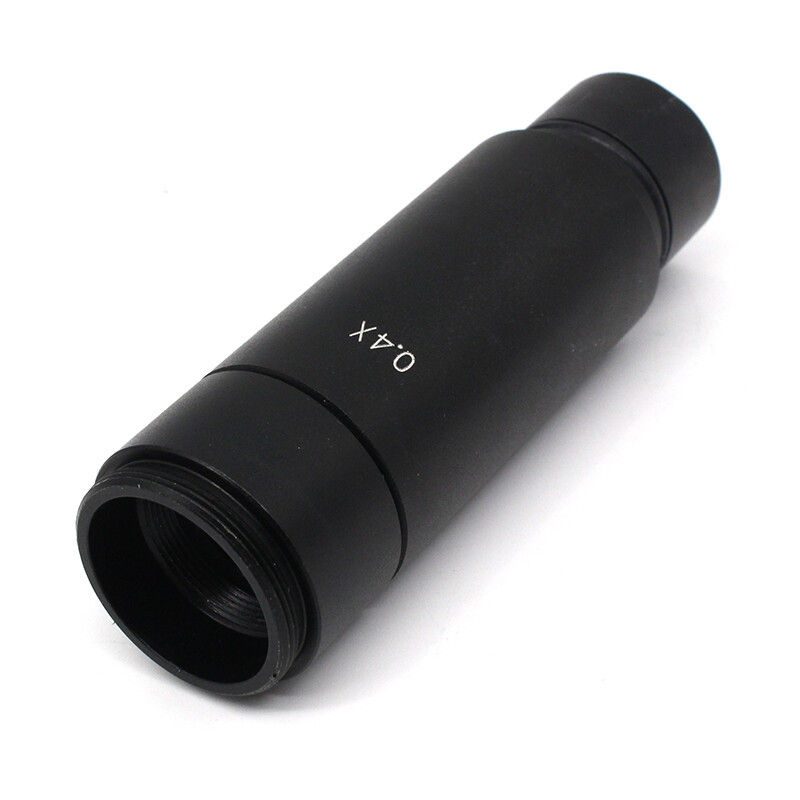 0.4X Microscope C Mount Adapter Reducing Relay Lens for USB Eyepiece CCD Camera