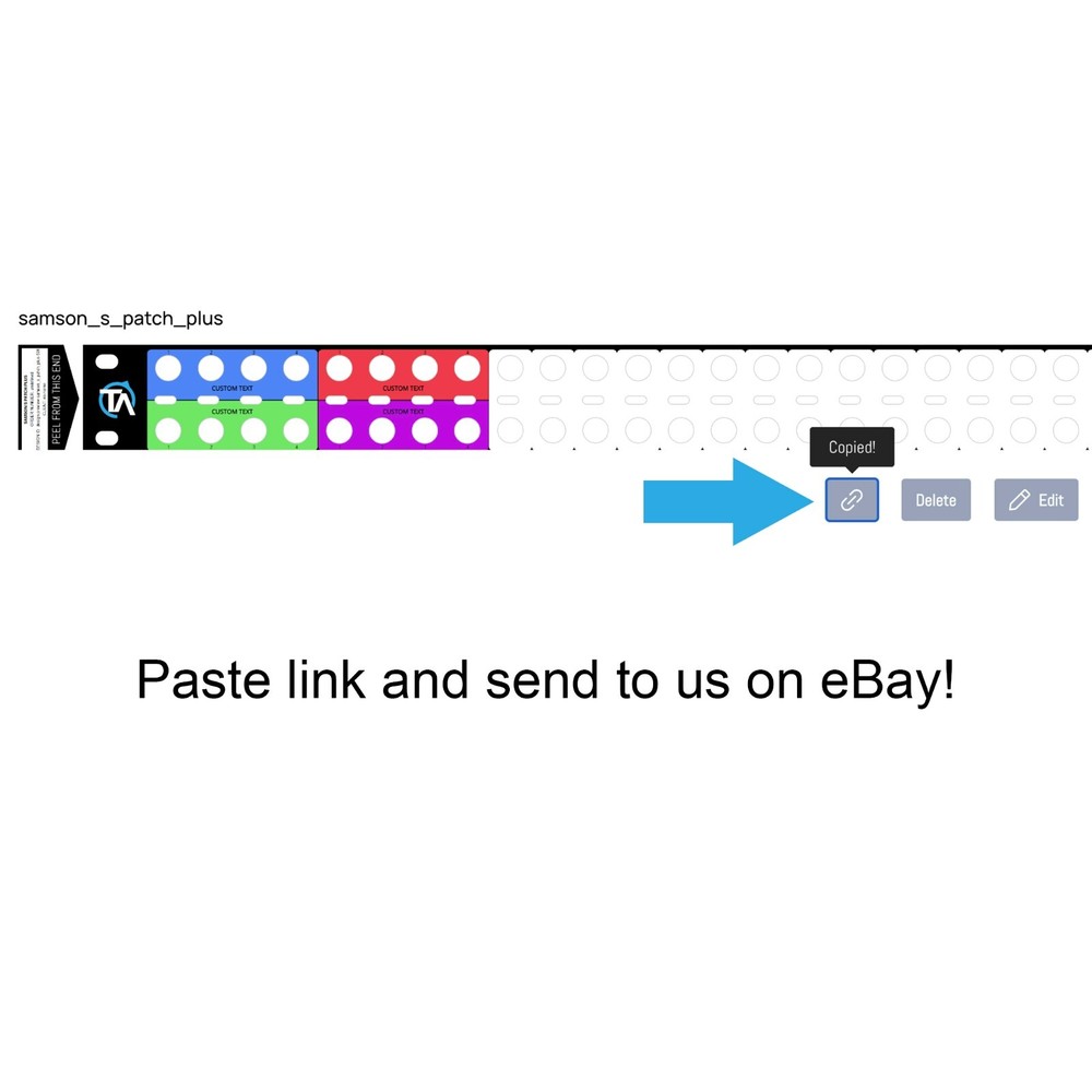 Custom Patchbay label compatible with ART P48