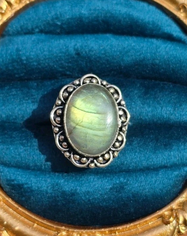 Labradorite Ring Size 7