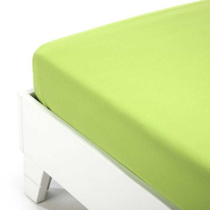 Caleffi Solid Color Cotton Corner Under Sheet