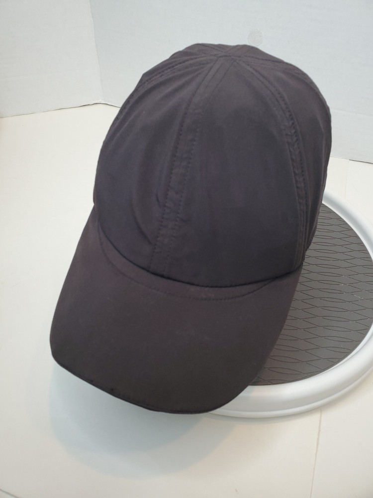 Lululemon Hat Adjustable Breathable Black Baseball Cap Unisex SEE READ
