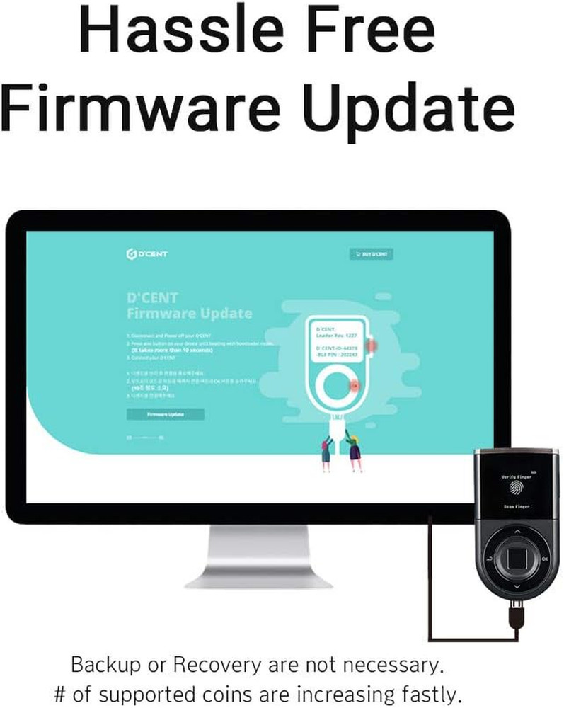 Biometric Cold Wallet – Your Keys, Your Cryptos – Fingerprint Authentication