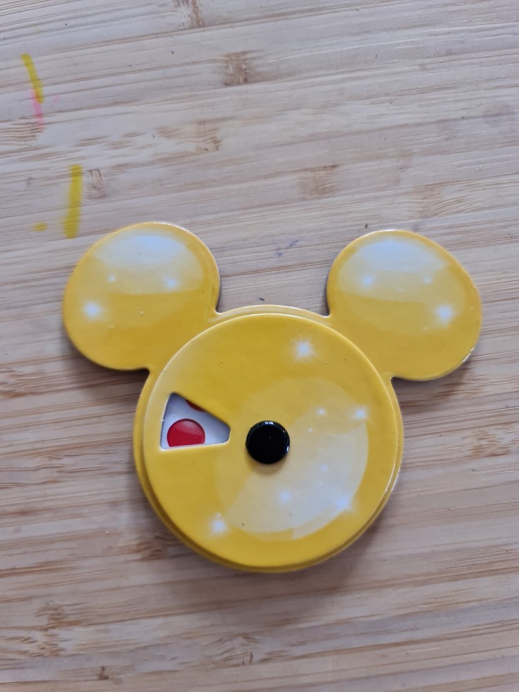 Genuine Disney PICTOPIA Game Replacement YELLOW SCORING DIAL x 1