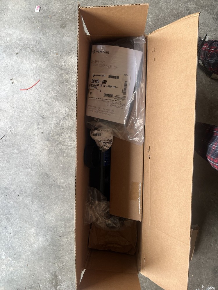 Pentair UV Sterilizer & Mounting Clamps