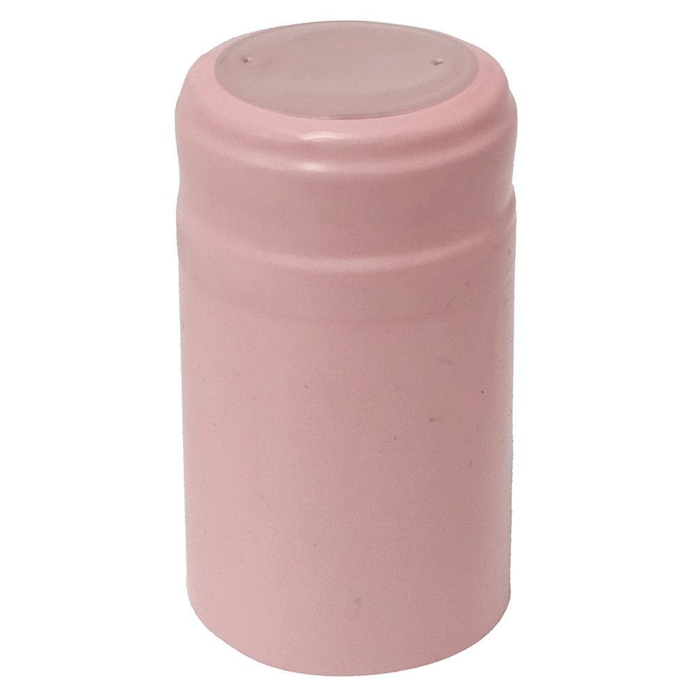 Home Brew Ohio Light Pink PVC Shrink Capsules-30 Per Bag