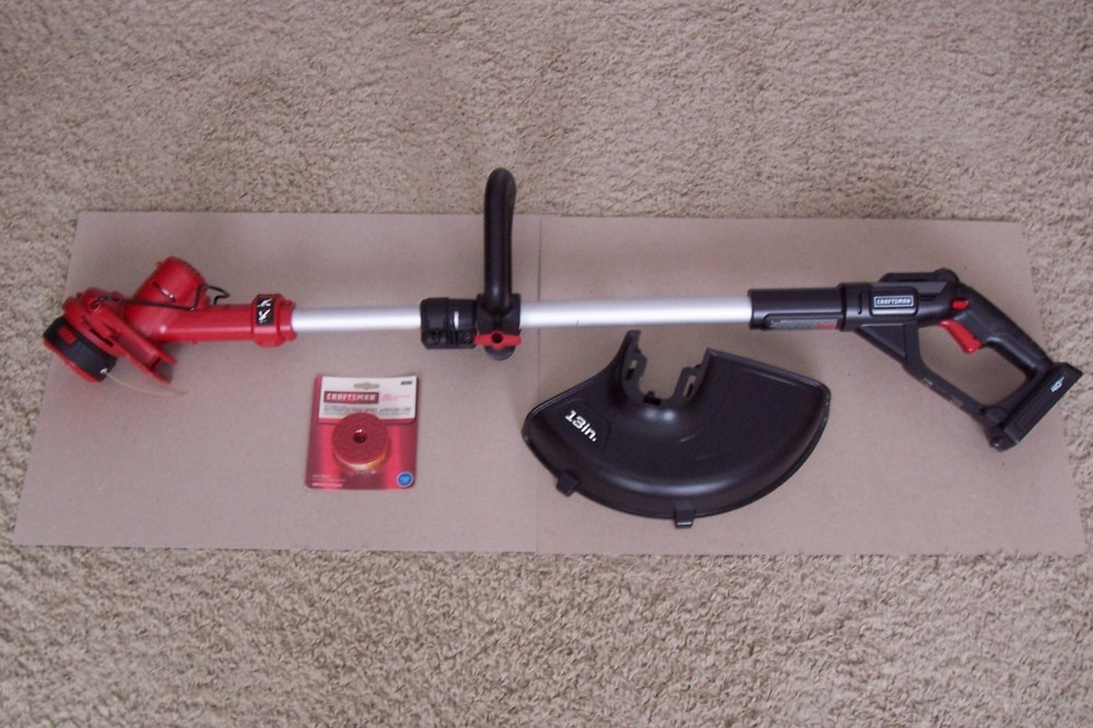 CRAFTSMAN 40v 40 Volt Max Cordless Line String Trimmer Edger w/Replacement Spool